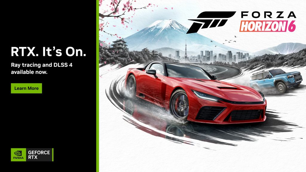 DLSS 4.5 spinge Forza Horizon 6 e altri titoli