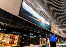 LG digital signage illumina l'Aeroporto di Francoforte