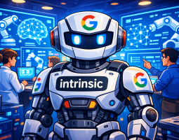 Intrinsic: Google lo integra e fa una svolta per la physical AI