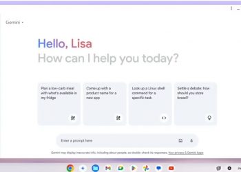 Gemini Android desktop: accesso più rapido