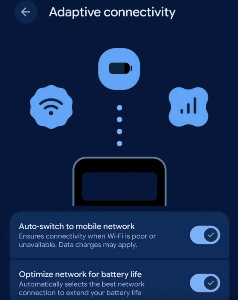 Android 16 QPR3 Beta 2: toggle per batteria su Pixel