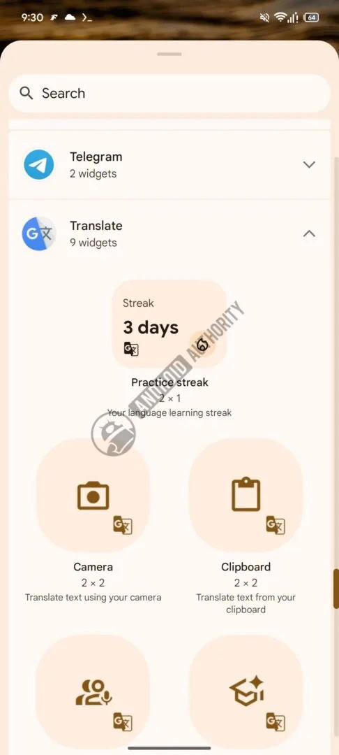 Google Translate prepara un widget per sfidare Duolingo