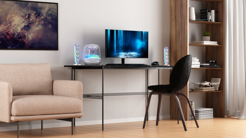 Harman Kardon SoundSticks 5 Wi-Fi e Aura Studio 5 Wi-Fi
