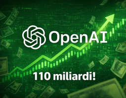 OpenAI raccolta record: 110 miliardi di dollari