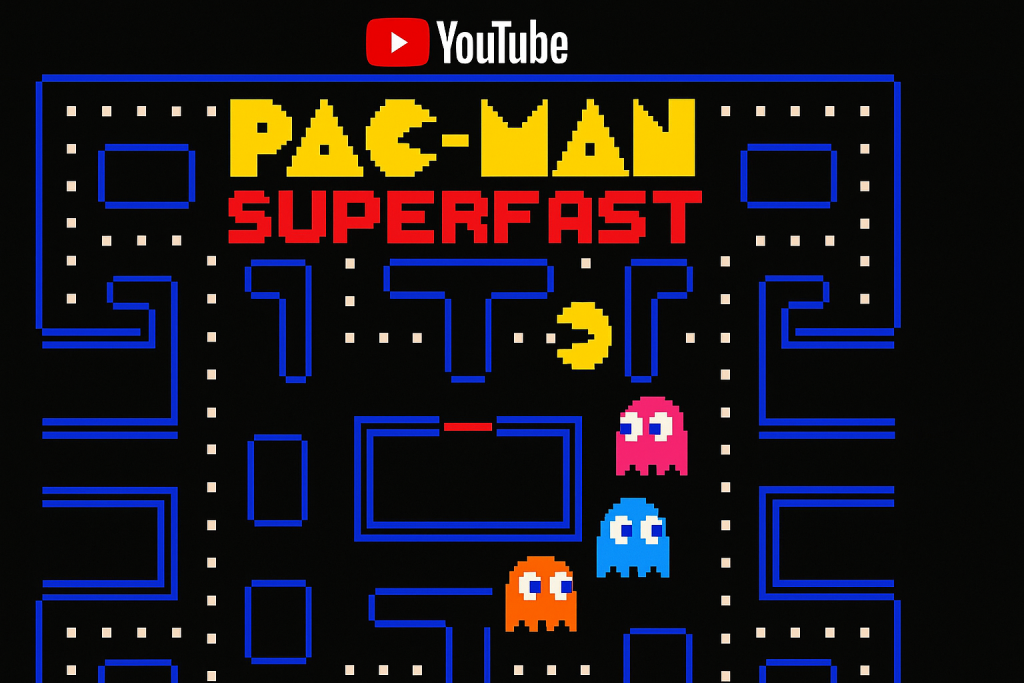 Pac-Man Superfast corre su YouTube ma solo se sai dove cercare