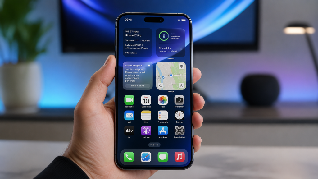 iOS 27 beta arriverà domani con 12 novità