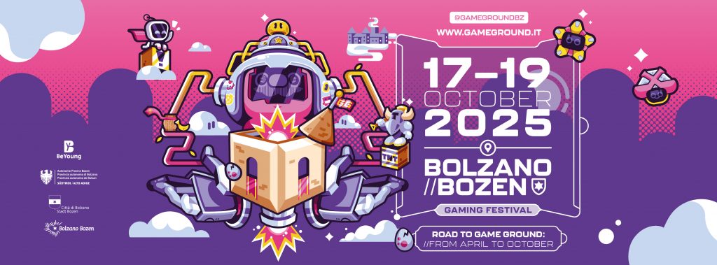 Game Ground 2025: il festival del gaming torna a Bolzano con ospiti e sorprese