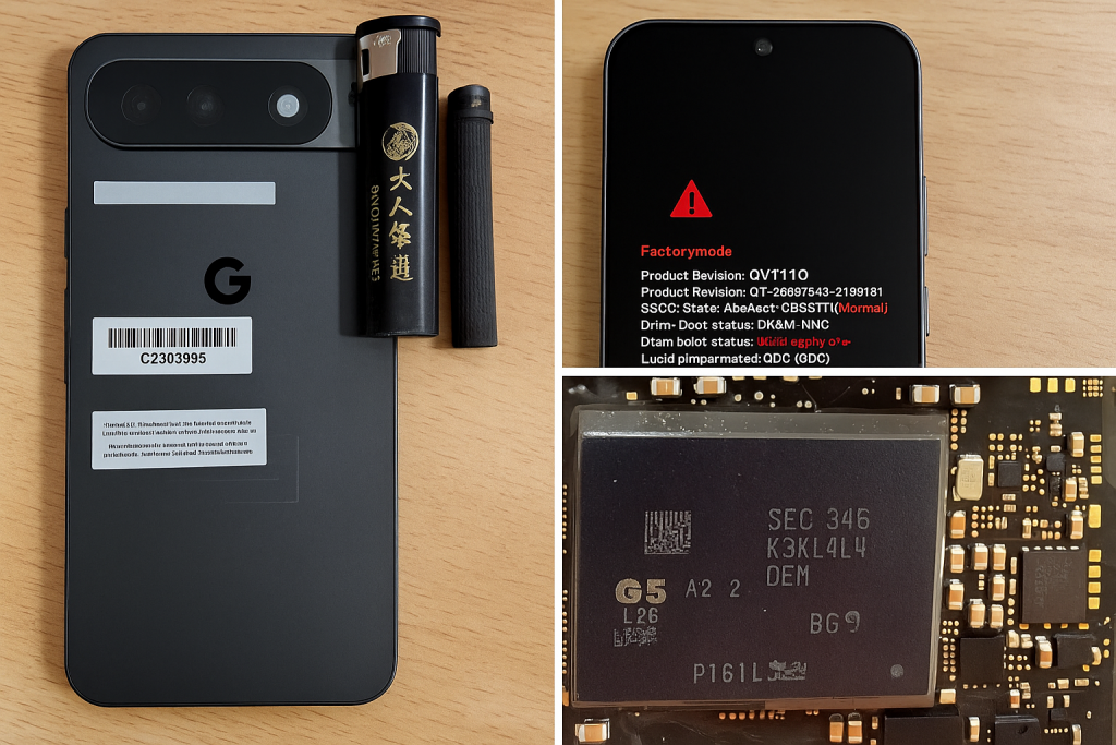 Pixel 10 Pro avvistato in un prototipo e scheda madre svelata