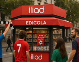 iliad porta un’edicola speciale a Milano