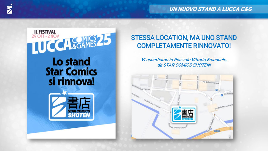 Star Comics porta grandi autori e uno stand tutto nuovo al Lucca Comics & Games 2025