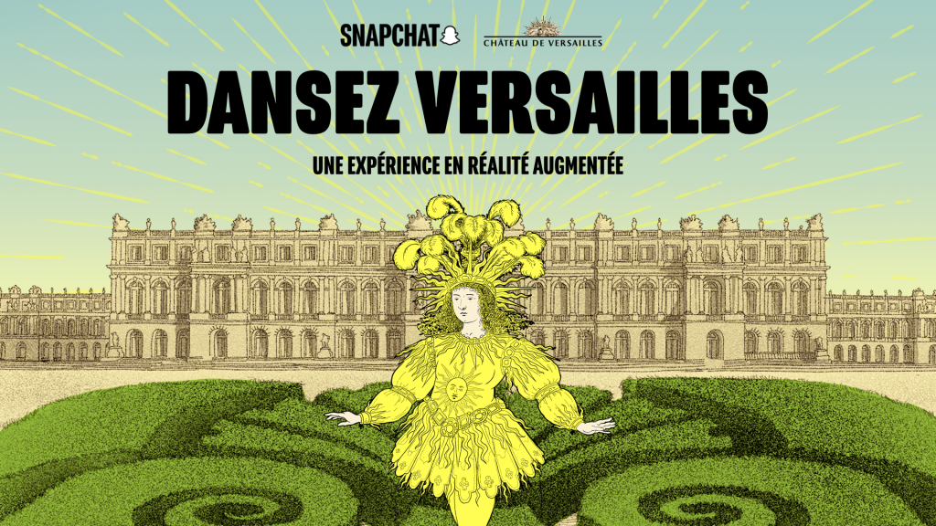 Snap trasforma Versailles e ti fa danzare alla corte del Re Sole