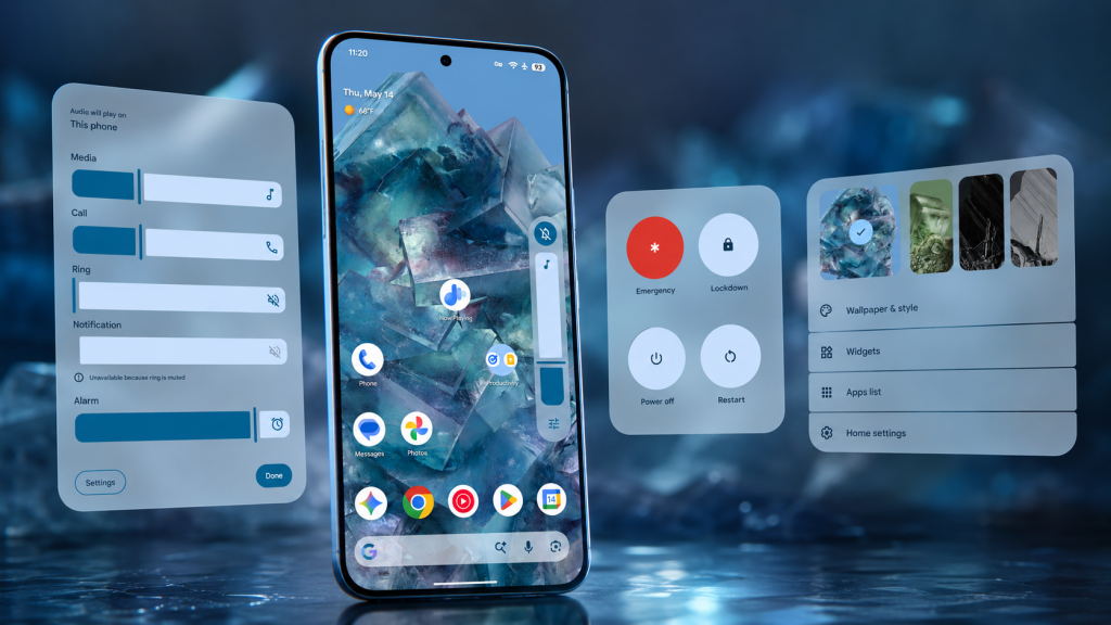 Android Canary 2605 porta il Frosted Glass