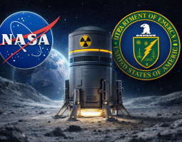 NASA e Department of Energy: reattore nucleare sulla Luna entro il 2030