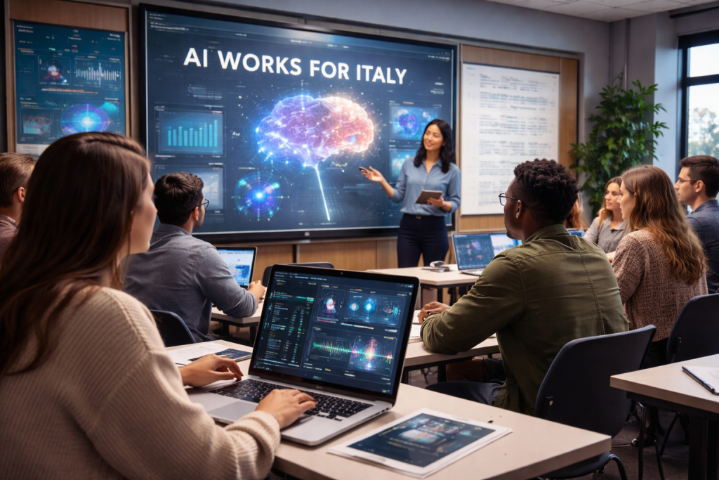 AI Works for Italy: Google investe 2 milioni nella formazione