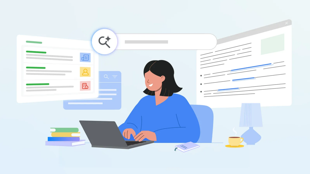 Google Ricerca AI apre più possibilità e link