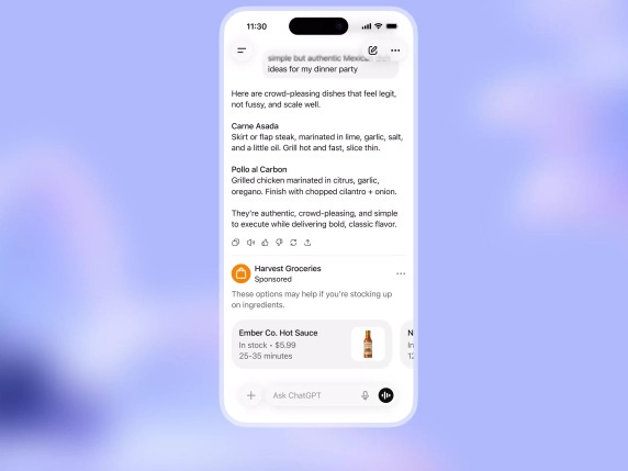 ChatGPT ads: rollout ufficiale oggi negli USA