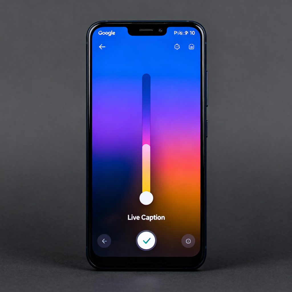 Live Caption torna sotto il volume slider su Pixel