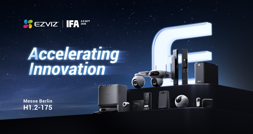 EZVIZ CoreX porta l’AI nella casa connessa a IFA 2026