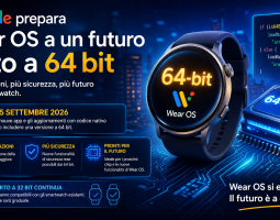 Google prepara Wear OS a un futuro tutto a 64 bit