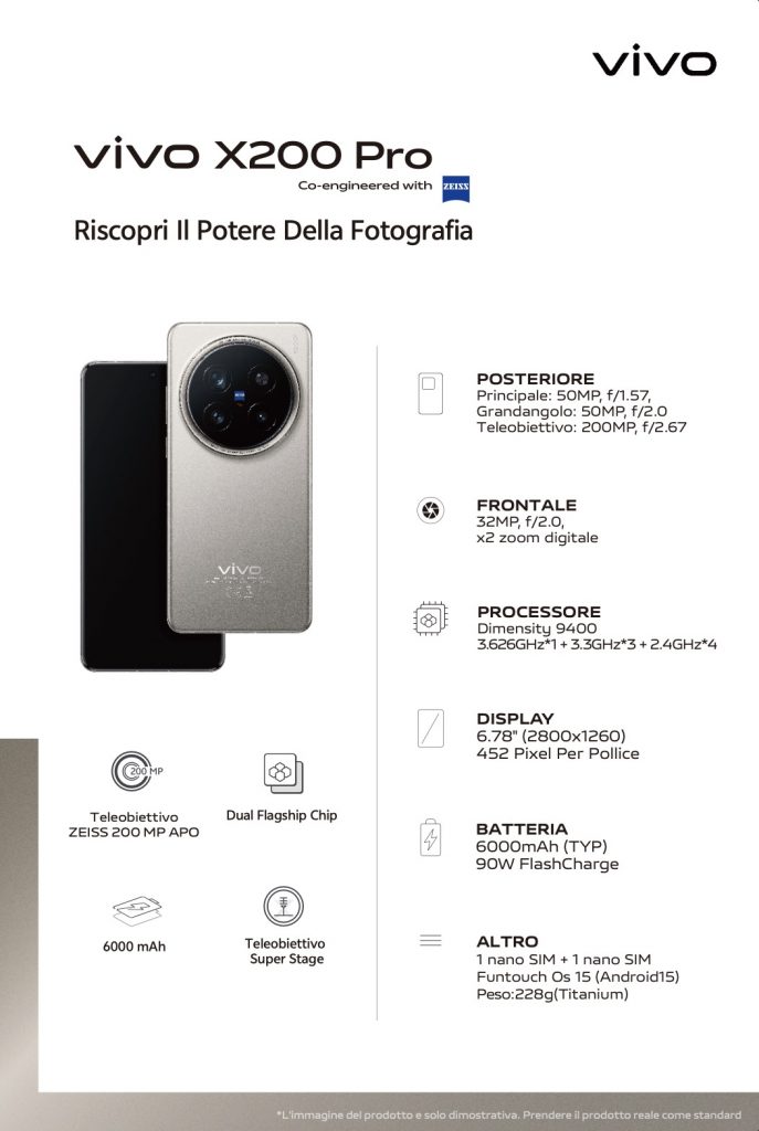Vivo X200 Pro: riscopri la fotografia mobile con Zeiss