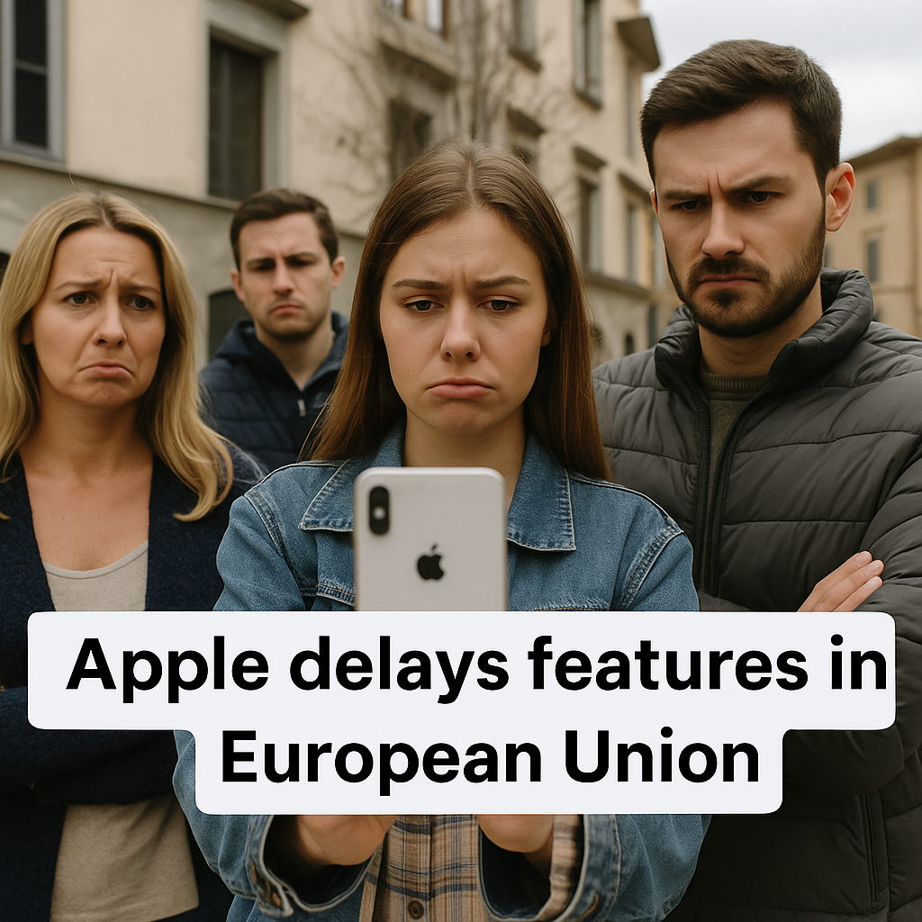 Apple rinvia alcune funzionalità nell'UE a causa delle normative