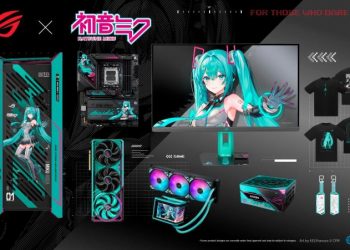 ROG presenta la collection Hatsune Miku limitata
