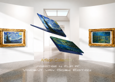 MSI Prestige 14 Flip AI+ diventa un’opera di Van Gogh