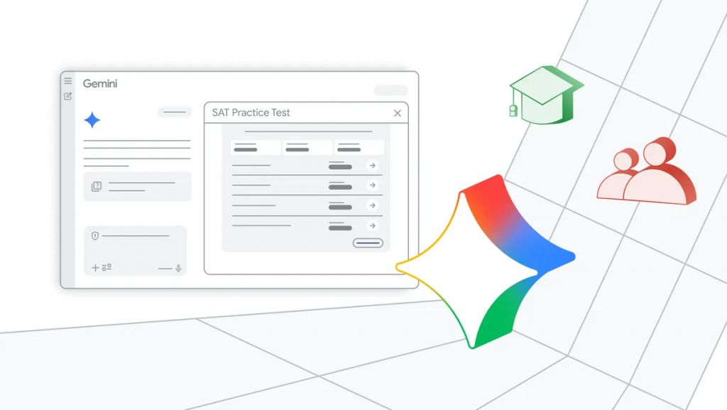 Gemini aiuta a preparare il test SAT gratuitamente