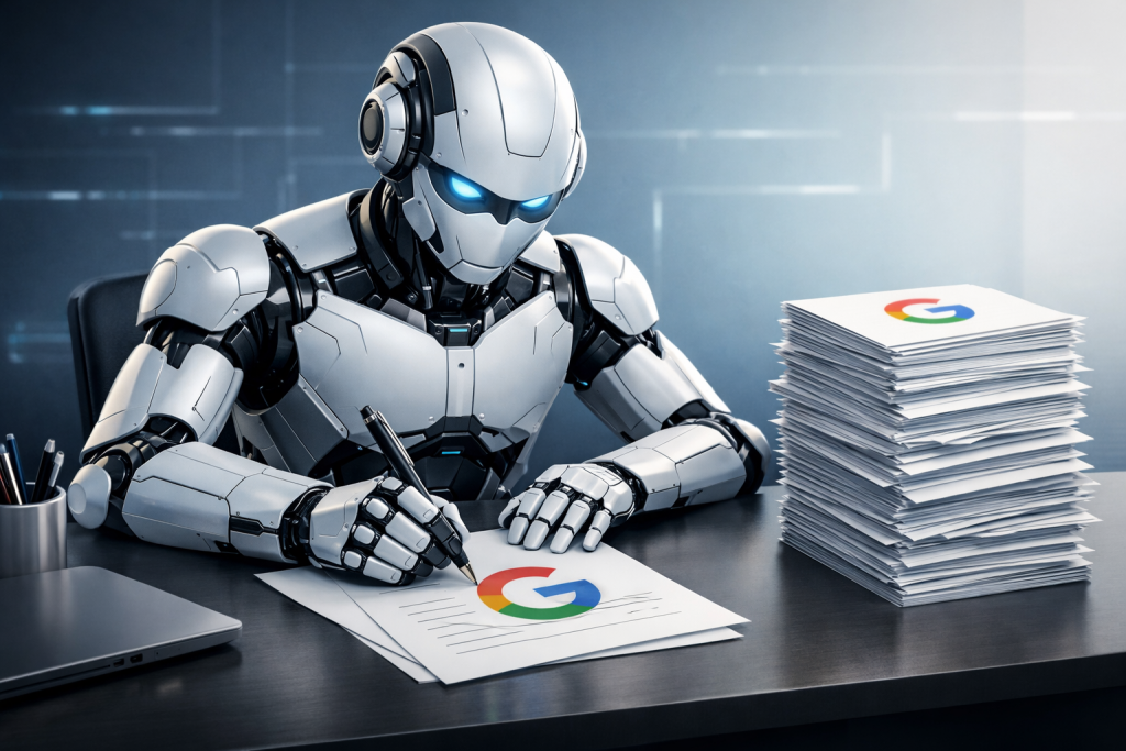 Google titoli AI: Google testa una nuova funzione