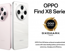 OPPO Find X8 e Find X8 Pro ottengono il riconoscimento DXOMARK Gold Battery 2025