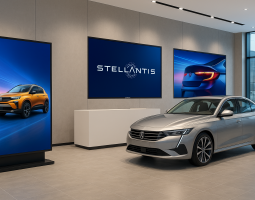 Samsung digitalizza le concessionarie Stellantis con 23.000 display intelligenti