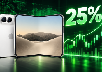 iPhone Duo potrebbe prendersi il 25% dei pieghevoli