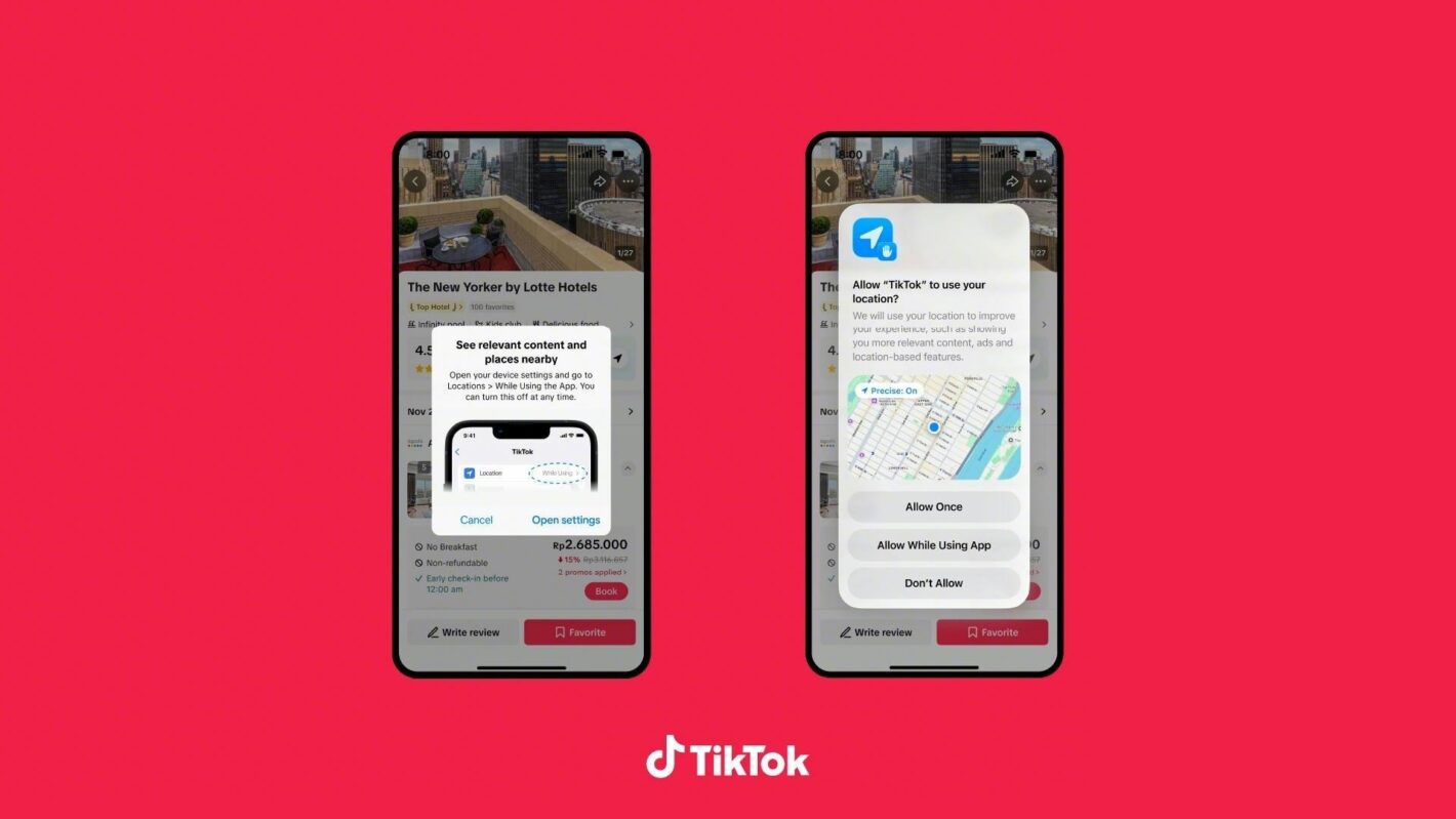 TikTok feed locale: userà la tua posizione precisa