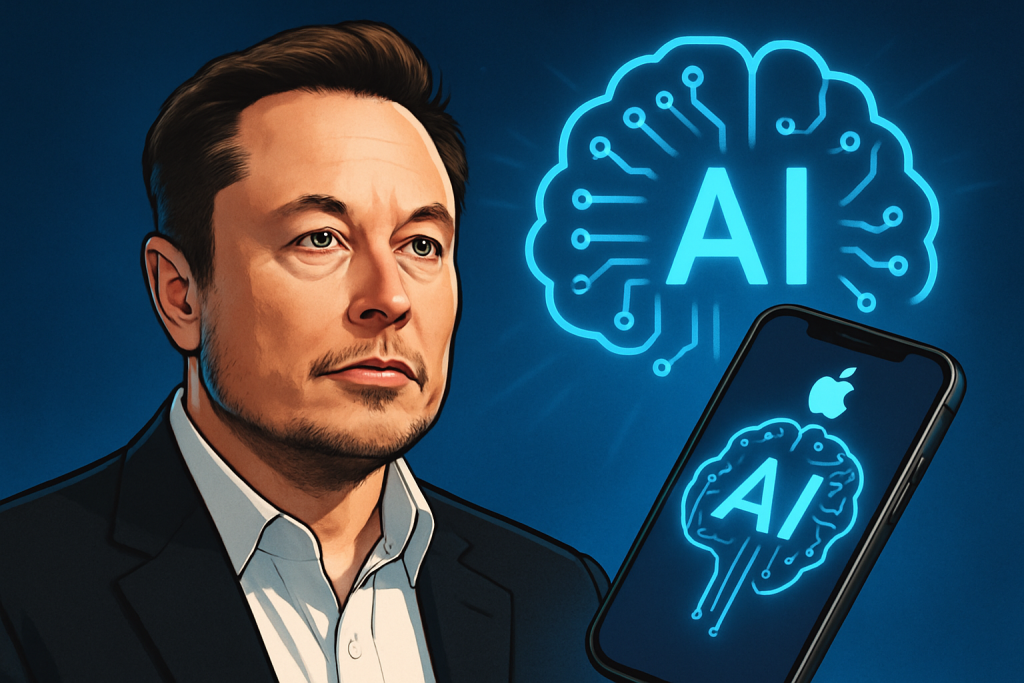 Elon Musk mette in guardia iPhone dall’essere solo un altro strumento AI