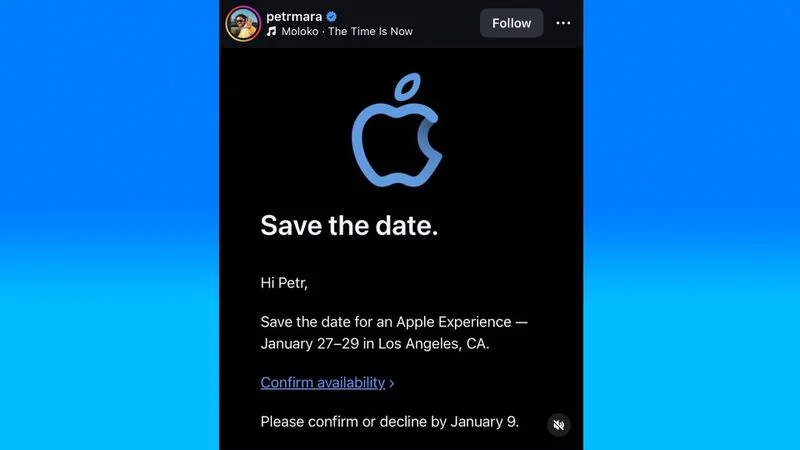 Apple evento creator: inviti a Los Angeles