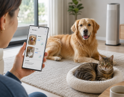 Samsung Pet Care AI: Galaxy controlla cane e gatto