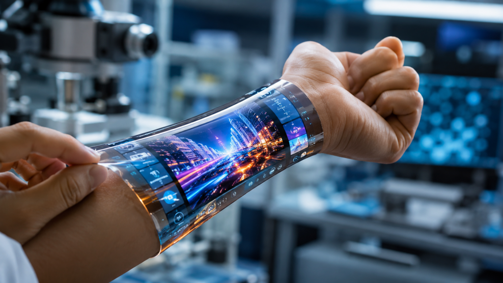 OLED flessibili, svolta per smartphone e wearable