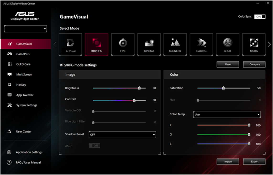 Monitor OLED ASUS: ASUS domina la categoria