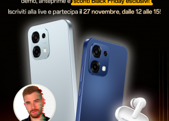 OPPO Black Friday 2025: offerte esclusive fino al 2 dicembre