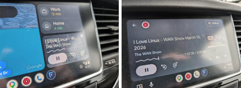 Android Auto sta cambiando il player musicale