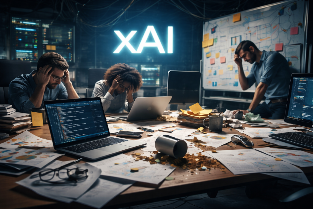 Caos xAI tra uscite e tensioni interne al gruppo