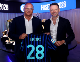 Hisense e Inter rinnovano la partnership fino alla stagione 2027-2028