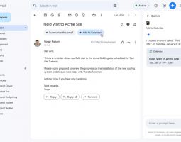 Aggiungere eventi in Google Calendar da Gmail con Gemini