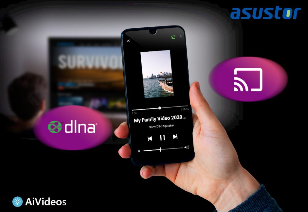 Con AiVideos ASUSTOR rivoluziona la fruizione dei video su NAS