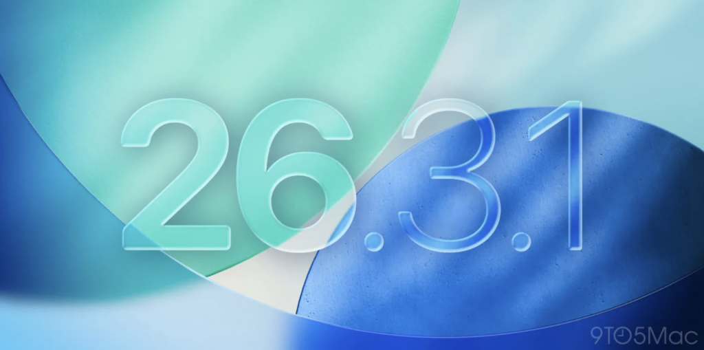 iOS 26.3.1 in arrivo con update su sicurezza e bug