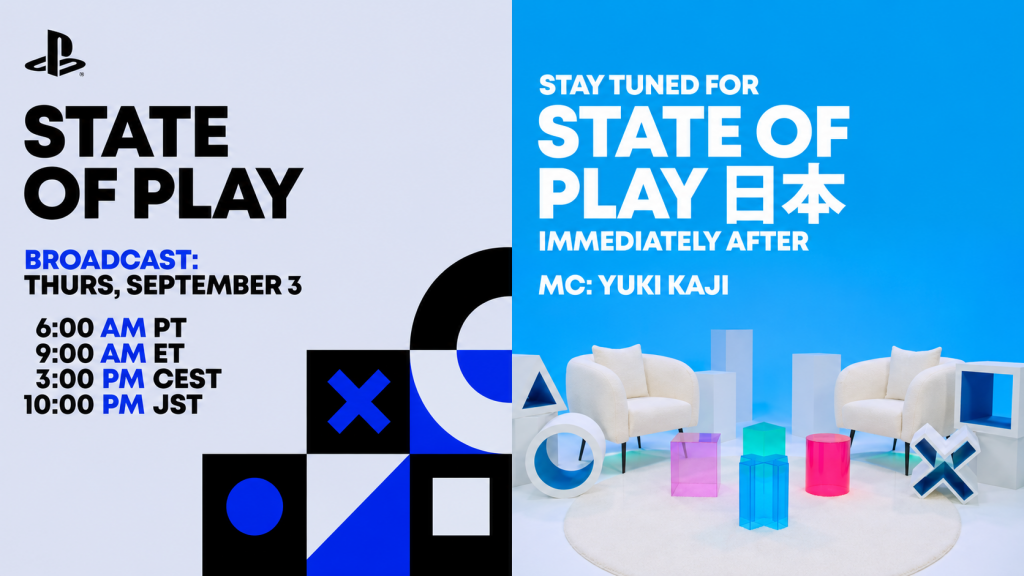 State of Play e showcase Japan il 3 settembre: raddoppio Sony