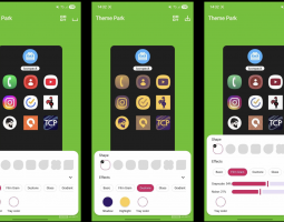 Anche Samsung si fa “di vetro” con il nuovo effetto glass in Theme Park