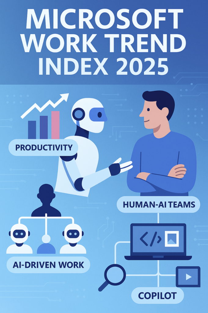 Microsoft Work Trend Index 2025: l'intelligenza artificiale sta cambiando il lavoro