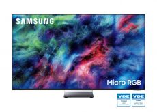 Samsung Micro RGB ottiene due certificazioni VDE