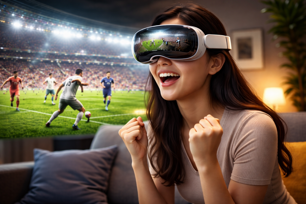 Vision Pro prepara il salto verso i video live immersivi